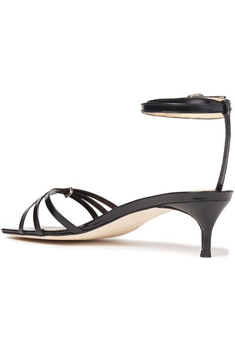 By Far Kaia Patent Leather Sandals Sale Up To 70 Off The Outnet