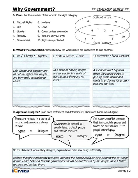 Distribute one crossword review to each student. 35 Limiting Government Worksheet Answer Key - Worksheet ...