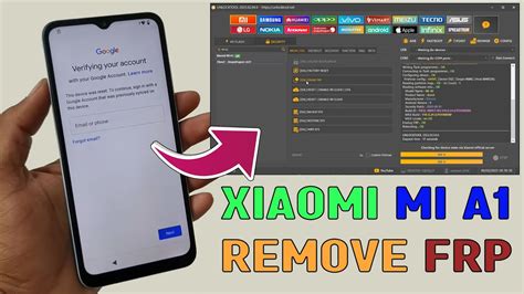Remove Frp Xiaomi Mi A1 By Test Point Using Unlocktool