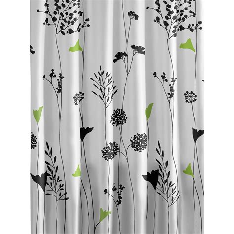 Perry Ellis Asian Lily Cotton Shower Curtain And Reviews Wayfair