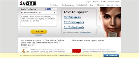 No caps on, no space on, then spell the word. Top 10 Free Text To Speech Software For Windows/Linux ...
