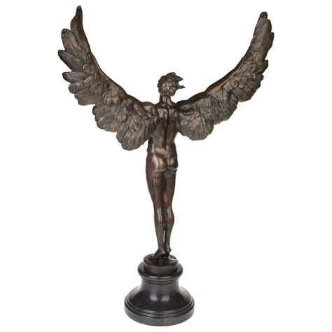 Wing Of Icarus Sculpture Art Figurine