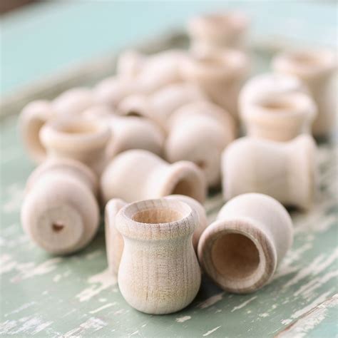 Unfinished wooden plaques and bases. Unfinished Wood Candle Cups - Candle Cups and Candle ...