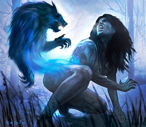 Werewolf Arte Lobisomem Dark Fantasy Art Fantasia Sombria