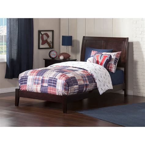 Portland Twin Xl Traditional Bed In Espresso