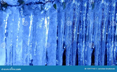 Icicles In Close Up Stock Image Image Of Drip December 15977143