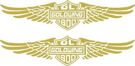 Gl1800 Goldwing Logo Decal Ph