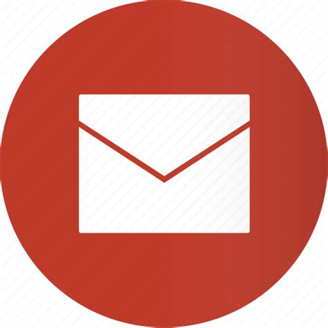 Circle Communication Email Envelope Letter Mail Send Icon