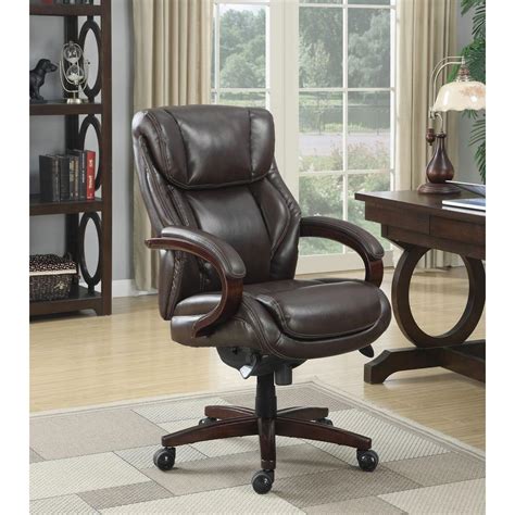 We have 11 images about lazy boy desk chair including images, pictures, photos, wallpapers, and more. La-Z Boy Bellamy Coffee Brown Bonded Leather Executive ...