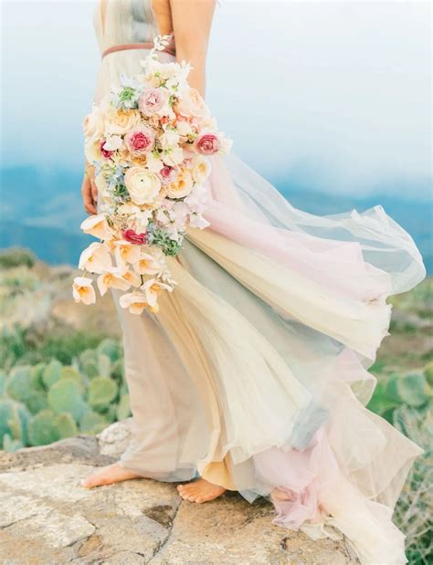 The Best Rainbow Wedding Dress Looks For Every Style