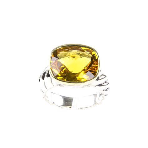 David yurman confetti 18k yellow gold diamond ring. DAVID YURMAN Citrine & 18K Yellow Gold Noblesse Ring Sz 7 $795 NEW (eBay Link) | Rings, Yellow ...