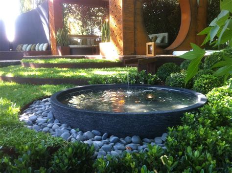 Water Bowl Natural Stone Garden Water Fountains Water Features In