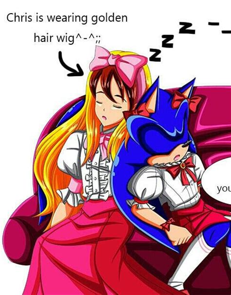 Anime Chris Thorndyke Sonic X Golden Hair Zoey Zelda Characters Fictional Characters Sonic