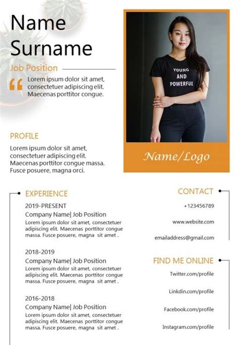 Maybe you would like to learn more about one of these? Resume Sample CV Design Powerpoint Editable Template | PowerPoint Slides Diagrams | Themes for ...