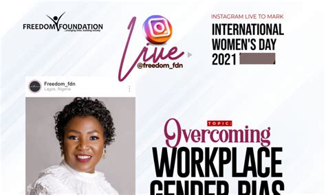 When is international women's day 2021? To Celebrate International Women's Day, Freedom Foundation ...