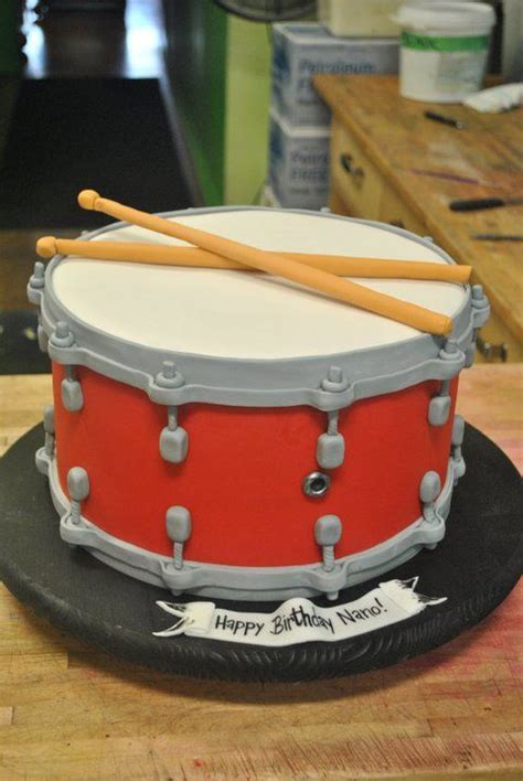 Drum Kit Cake Decorations Peter Brown Bruidstaart
