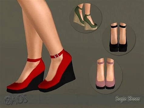 Sugia Shoes By Oranostr Sims 3 Shoes Sims 3 Sims