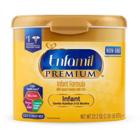 Enfamil Premium Infant Formula Powder With Iron 222 Oz King Soopers