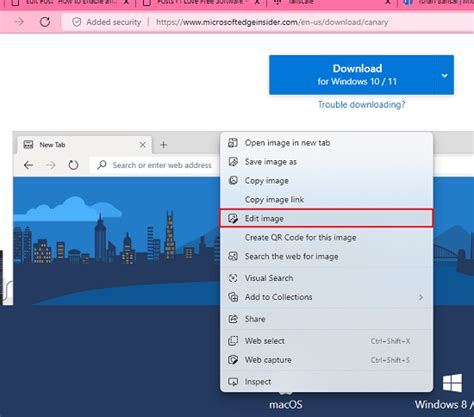 How To Enable And Use Microsoft Edge Image Editor With Filters