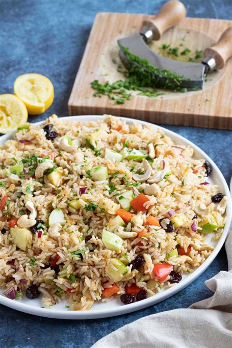 Easy Curried Rice Salad Recipe Effortless Foodie