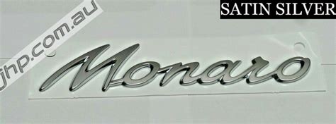 Genuine Gm Holden Monaro Quarter Panel Badge Options Jhp
