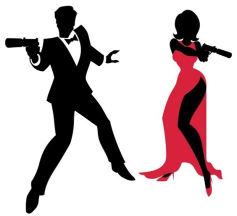 James Bond Silhouette Dancers At Getdrawings Free Download