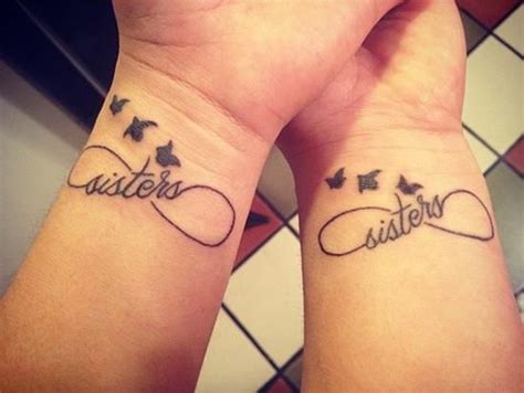 150 Heart Touching Sister Tattoos For Special Bonding Infinity