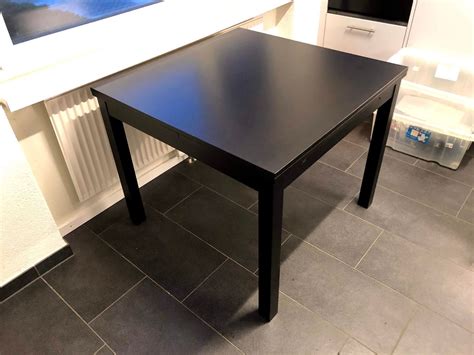 Dieser tisch ist auf zwei seiten ausziehbar. Ikea Bjursta Tisch (ausziehbar) | Kaufen auf Ricardo