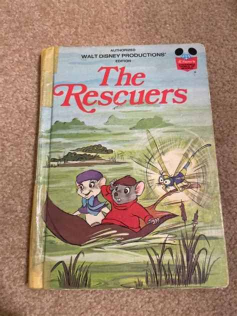 The Rescuers Disneys Wonderful World Of Reading 1977 Walt Disney