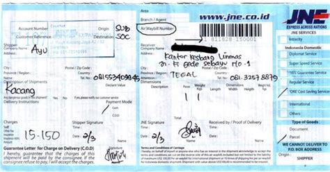 Last updated on desember 10, 2020 by chandra. Contoh Cek Resi Di Jne - Kerkosi
