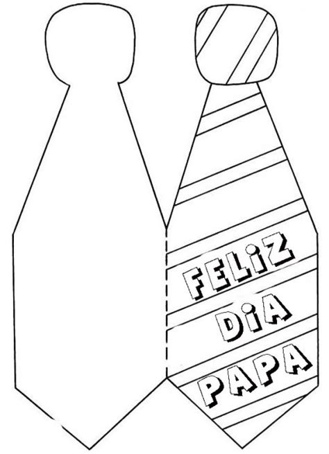 Tarjeta de feliz día del padre en estilo retro vector gratis. Dibujos de corbatas de Felíz Día Papá para colorear ...