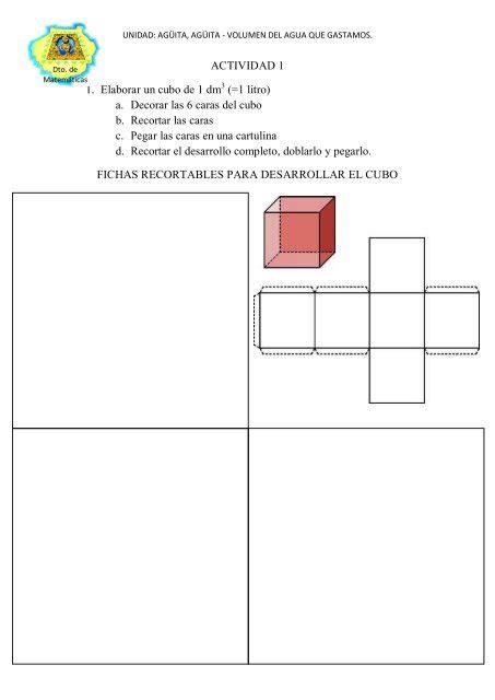 ¿qué técnicas podemos hacer para hacer un cubo? Cubo Para Recortar - Diseño Artesanal