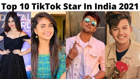 Top 10 Tiktok Star In India 2023 Top 10 Tiktok Influencers In India