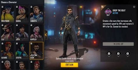 5 Best Free Fire Characters With Active Abilities In May 2021