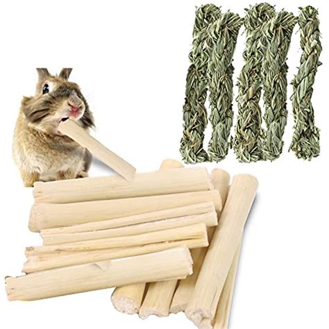 300g bunny sweet bamboo chew sticks timothy hay twists chewing natural treats for rabbits