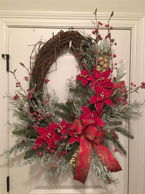 Frosty Christmas Grapevine Wreath Christmas Wreaths Holiday Wreaths