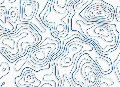 Topographic Pattern Design With Shadows Download Free Vector Art Stock Graphics Images