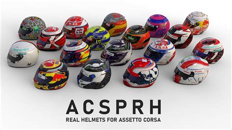 ACSPRH V1 Real Helmets For Assetto Corsa RaceDepartment
