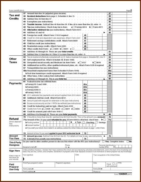 Fillable Irs 1040 Form Irs Form 1040 Schedule E Download Fillable Pdf