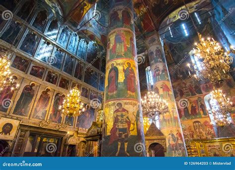 Assumption Cathedral Cathedral Of The Dormition Uspensky Sobor Inside