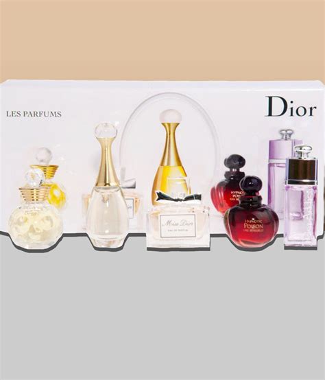 Christian Dior Les Parfums Miniature Collection 5 Piece Set Branded