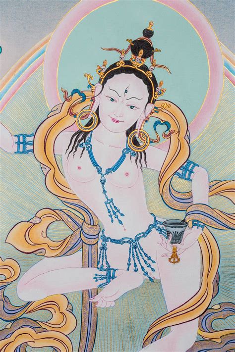Machig Labdrön III Detail B Images Of Enlightenment Tibet art Tantra art Buddhist art