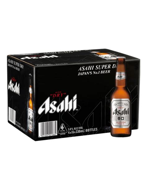 Asahi Super Dry 24 X 330ml Shortys Liquor