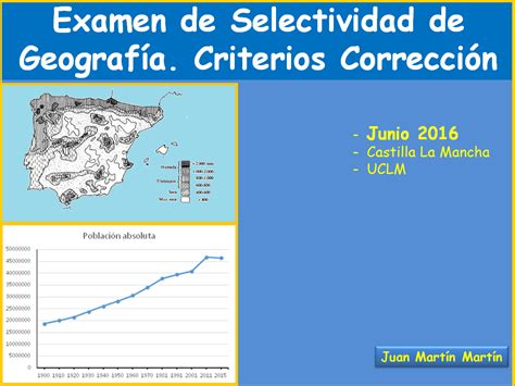 Blog De Geografía Del Profesor Juan Martín Martín Criterios Corrección