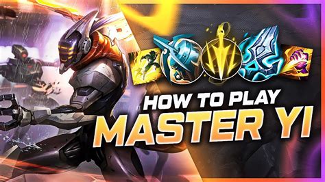 HOW TO PLAY MASTER YI SEASON 13 Build Runes Season 13 Master Yi