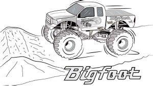 If not, now is your chance to see it! Bigfoot Monster Truck Coloring Page (Görüntüler ile)