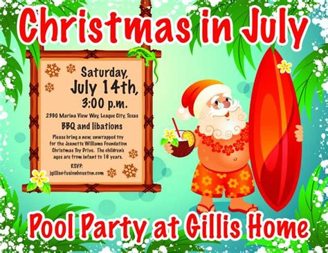 Dec 12, 2019 · pool party decoration ideas. The top 23 Ideas About Christmas In July Pool Party Ideas - Home, Family, Style and Art Ideas
