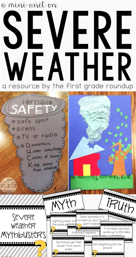 Severe Weather Activities For First Grade Severe Weather Activities