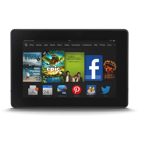 I didn't want to sanitize the list to pretend that we are strictly educational with the tablets. Amazon Kindle Fire HD 7 in. - 8GB - TVs & Electronics ...