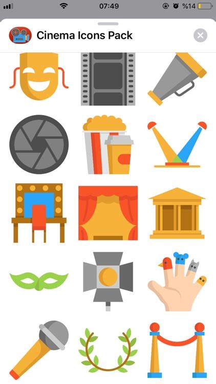 Cinema Icons Pack By Erhan Yilmaz